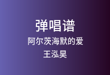 阿尔茨海默的爱吉他谱_王泓昊_C调弹唱六线谱(版本2)