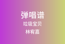 垃圾宝贝吉他谱_林宥嘉_C调弹唱六线谱