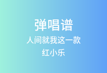 人间就我这一款吉他谱_红小乐_C调弹唱六线谱