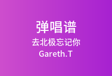 去北极忘记你吉他谱_Gareth.T_G调弹唱六线谱
