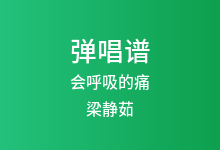 会呼吸的痛吉他谱_梁静茹_G调弹唱六线谱