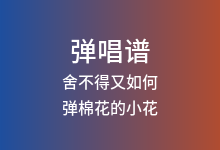 舍不得又如何吉他谱_弹棉花的小花_C调弹唱六线谱