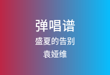 盛夏的告别吉他谱_袁娅维_C调弹唱六线谱