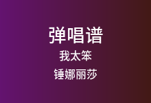 我太笨吉他谱_锤娜丽莎_G调弹唱六线谱(版本3)