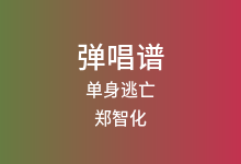单身逃亡吉他谱_郑智化_G调弹唱六线谱