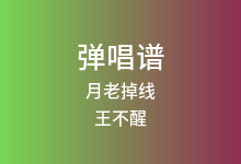 月老掉线吉他谱_王不醒_G调弹唱六线谱(版本4)