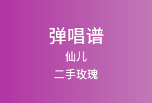 仙儿吉他谱_二手玫瑰_G调弹唱六线谱(版本4)