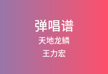 天地龙鳞吉他谱_王力宏_G调弹唱六线谱(版本3)