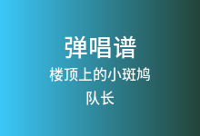 楼顶上的小斑鸠吉他谱_队长_C调弹唱六线谱