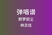 醉梦前尘吉他谱_林志炫_G调弹唱六线谱(版本2)