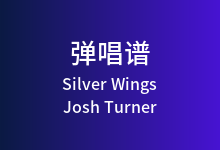 Silver Wings吉他谱_Josh Turner_C调弹唱六线谱