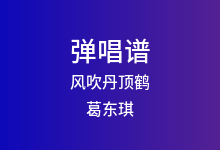 风吹丹顶鹤吉他谱_葛东琪_C调弹唱六线谱(版本2)