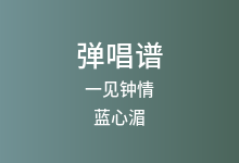 一见钟情吉他谱_蓝心湄_G调弹唱六线谱