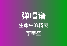 生命中的精灵吉他谱_李宗盛_G调弹唱六线谱