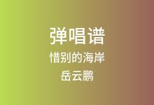惜别的海岸吉他谱_岳云鹏_G调弹唱六线谱(版本2)