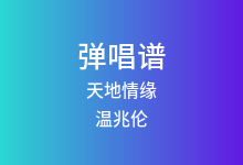 天地情缘吉他谱_温兆伦_C调弹唱六线谱
