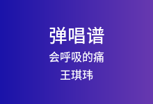 会呼吸的痛吉他谱_王琪玮_C调弹唱六线谱(版本3)